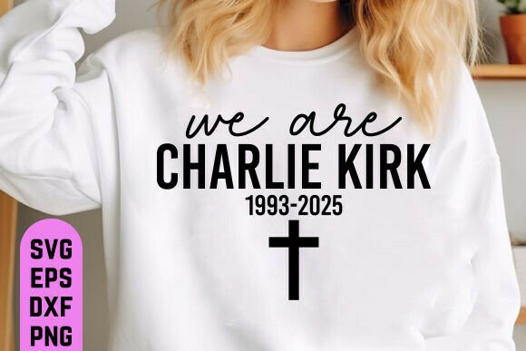Charlie Kirk Quotes SVG for T-Shirt Graphics