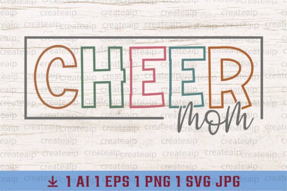 Cheer Mom SVG Varsity