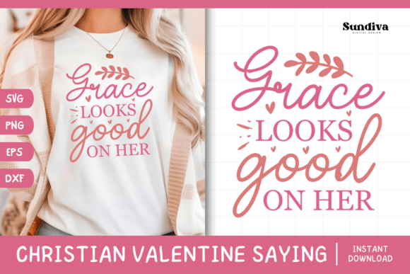 Christian Valentine Day Quote SVG 10: A Crafts & Graphics Asset for Seasonal Selling