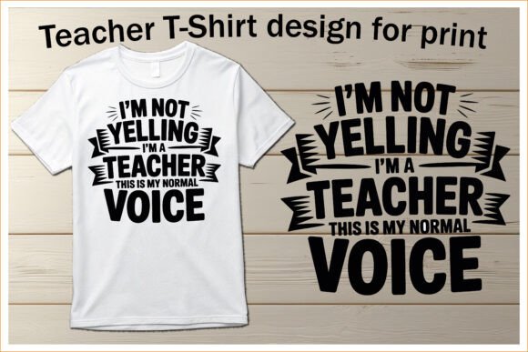 Cretive Teacher T-Shirt Design Graphics for Bloggers