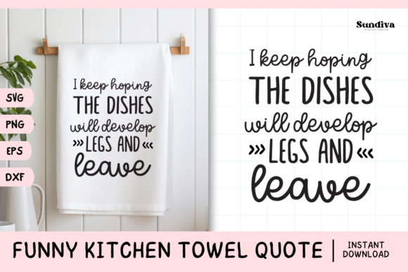 Fun Kitchen SVG for Crafts and Graphics