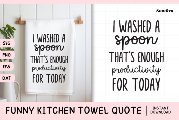 Fun Kitchen SVG for Crafts and Graphics
