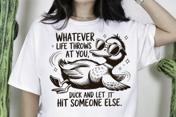 Retro Duck Meme SVG for Graphics and Crafts